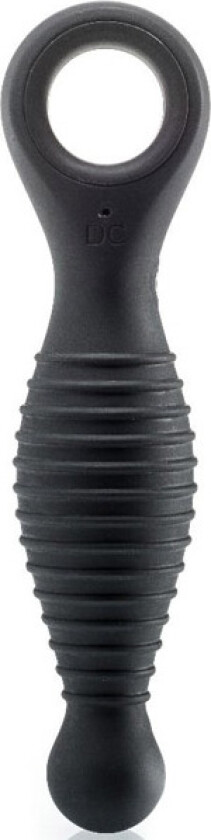 Silicone Black Racer Vibrator