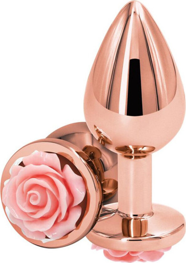 Rose Buttplug Medium Pink