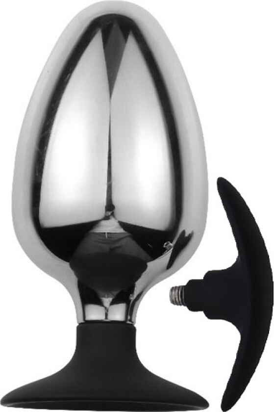 Buttplug With Silicone Retrieval Handle