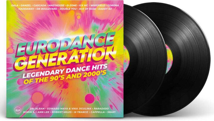 Diverse Artister Eurodance Generation LP/Vinyl