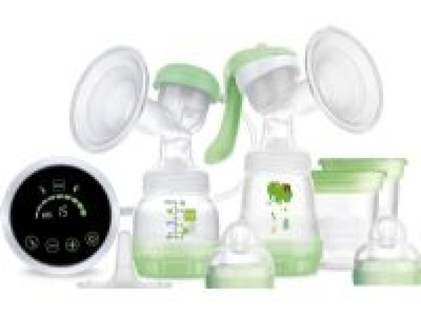 MAM 2-i-1 Enkel brystpumpe, elektrisk / manuell