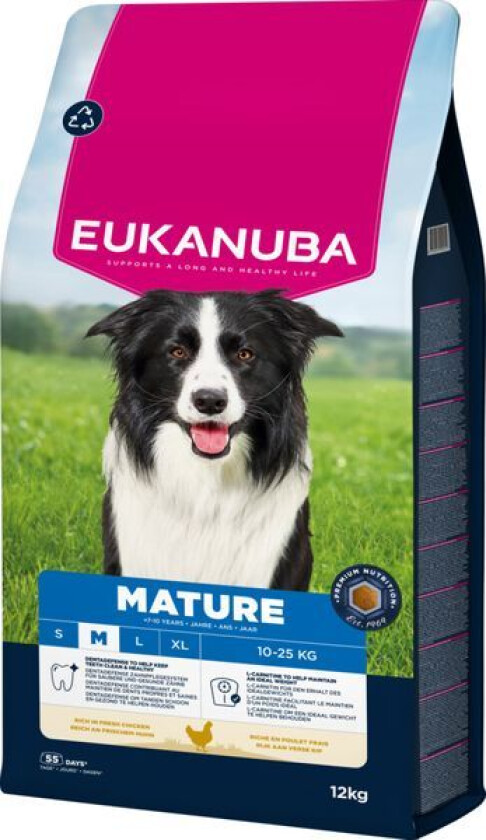 Mature Medium Breed kylling 12kg