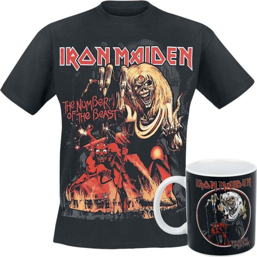 T-skjorte - Fan Bundle - S til 5XL - Herrer - svart