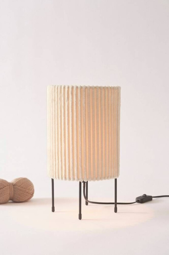 bordlampe Beige