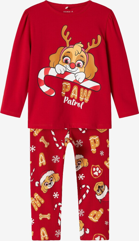 Pysjsett nmfSarba Paw LS - Rød