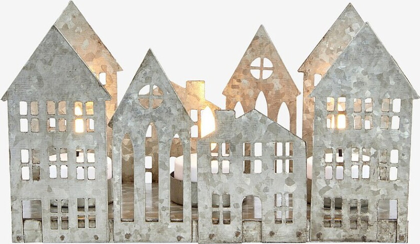 Borddekorasjon York 3L B/O - Sølv