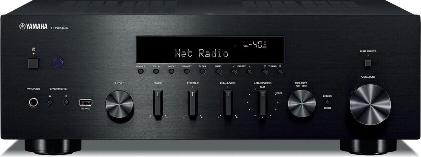 R-N600a - Sort Stereoreceiver