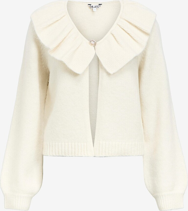 Kardigan objDenisi L/S LO Knit - Grå