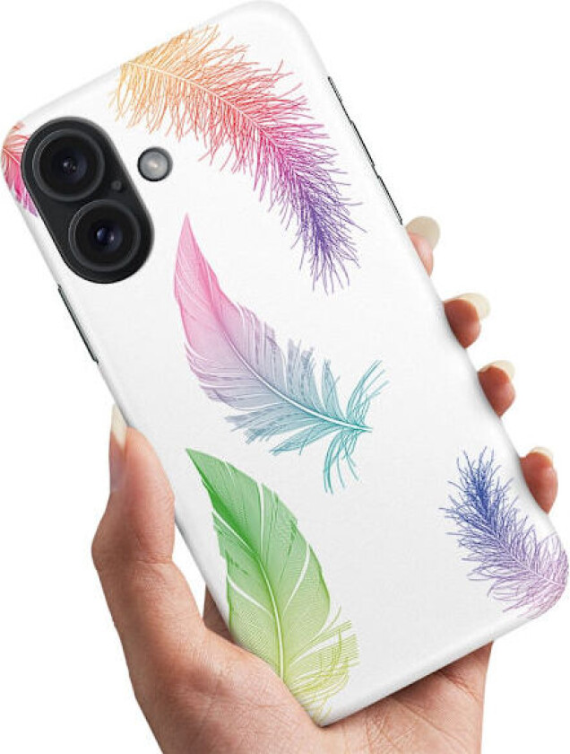 iPhone 16 Plus - Deksel/Mobildeksel Fjær