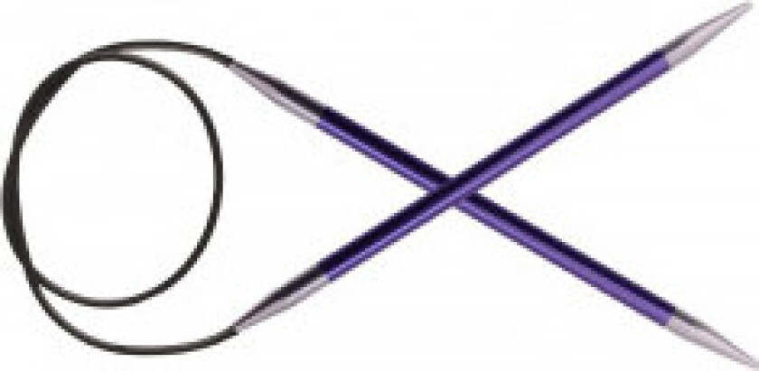 Zing Rundpinner Aluminium 120cm 3,75mm / 47.2in US5 Amethyst