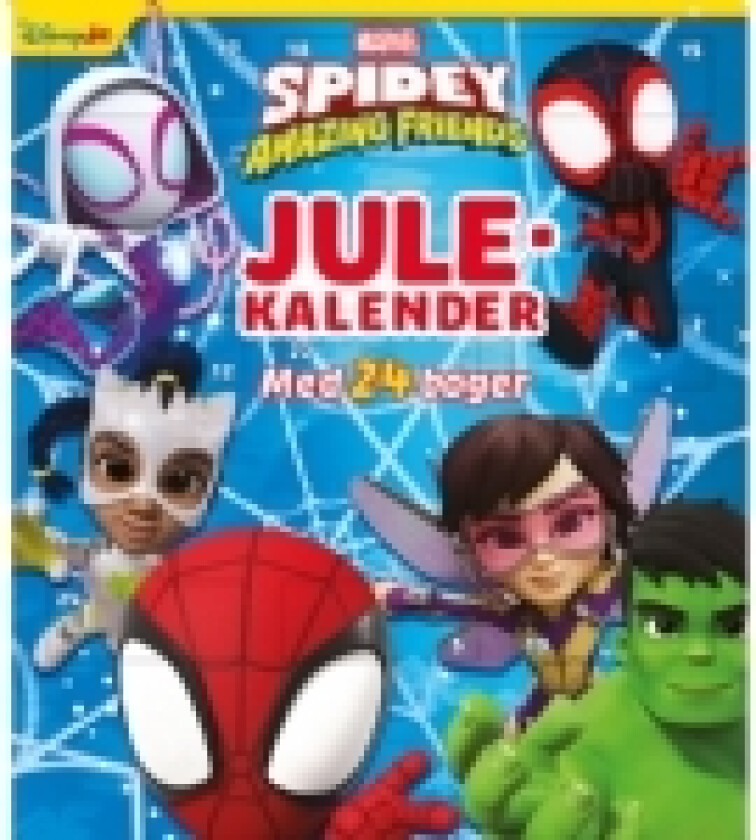 Marvel - Spidey - Julekalender med 24 billedbøger | Språk: Dansk