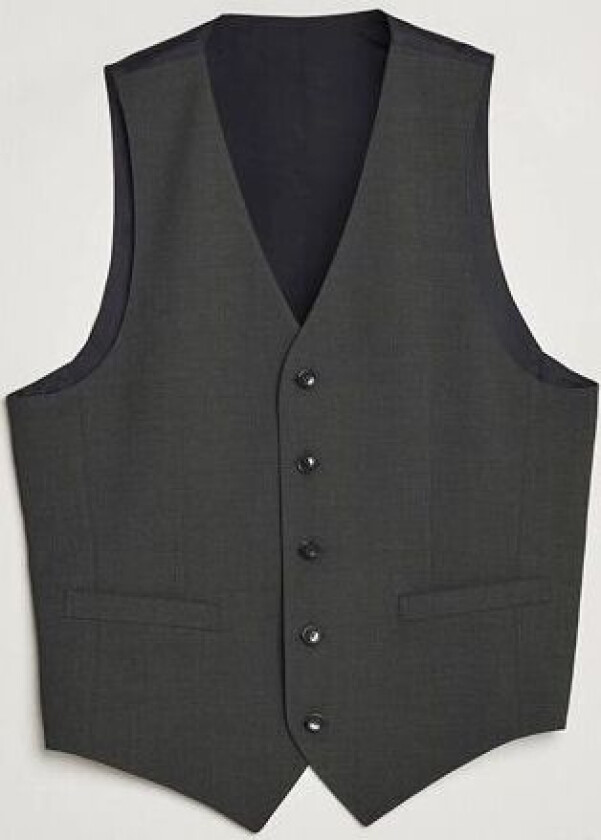 Wayde Polyester-Wool Blend Waistcoat
