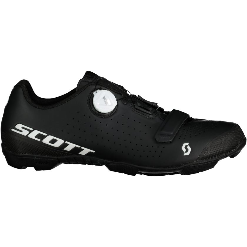 Scott MTB Expert Boa 23, sykkelsko, terreng, herre Matt Black White