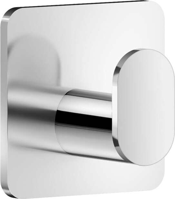 Smedbo kube enkeltkrok mini. kjedelig svart. selvklebende.