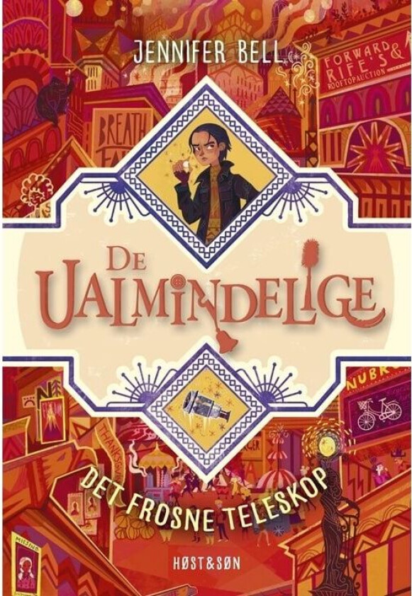 De ualmindelige - Det frosne teleskop Jennifer Bell Språk: Dansk