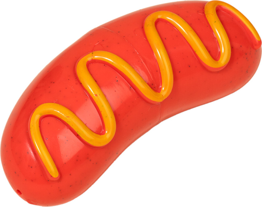 Ultrasterk Tyggeleke Hotdog - Ø 6,5 x L 15 cm
