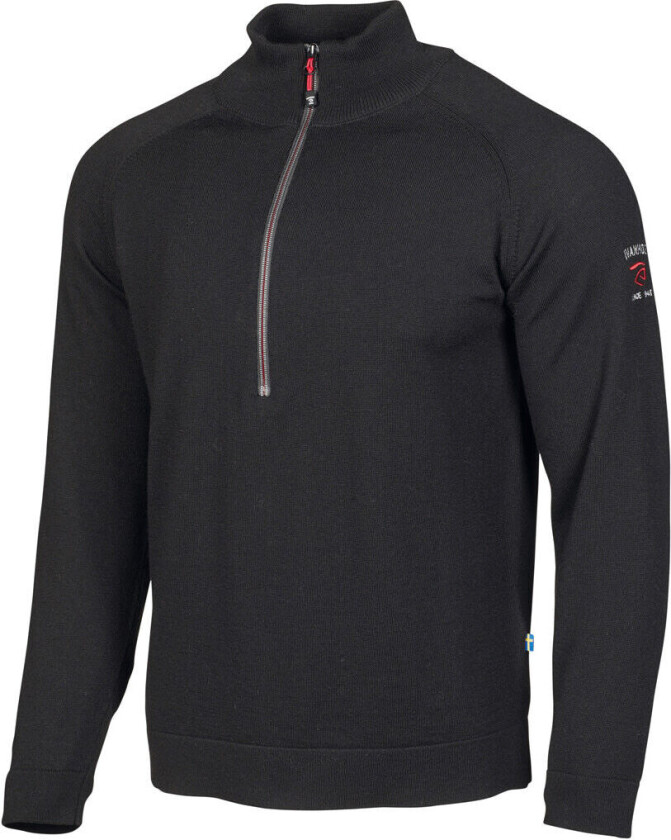 Men's Jojje Half Zip Black S, Black