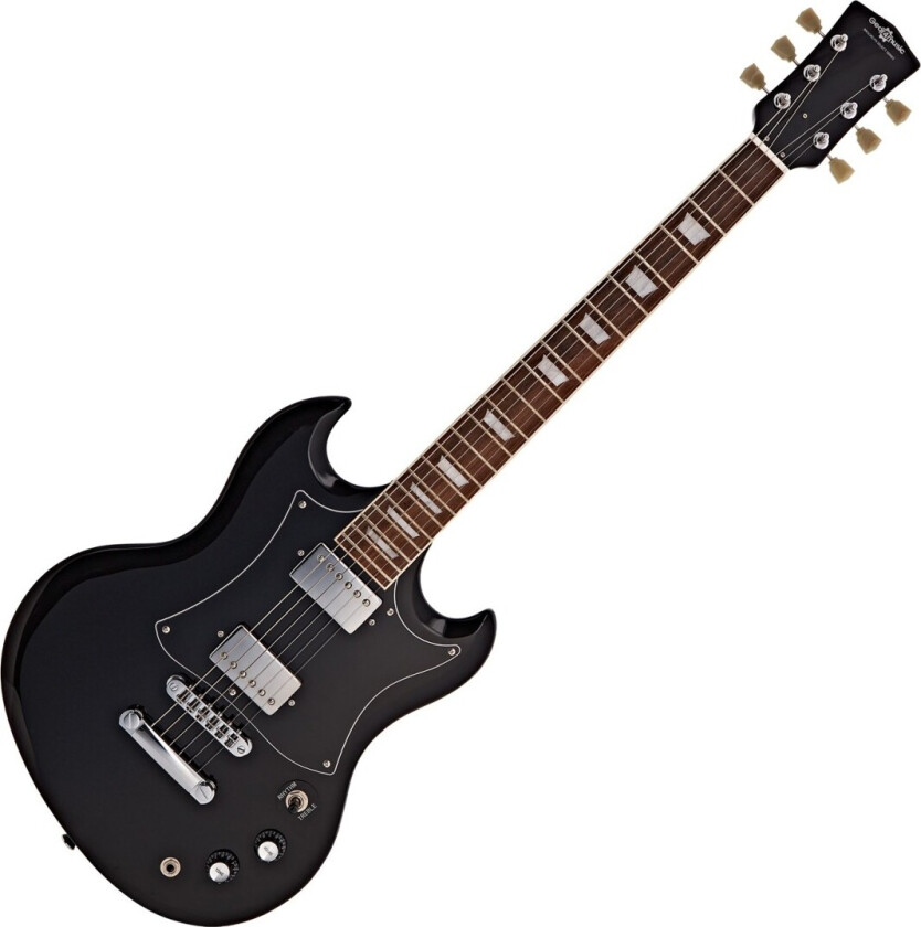 Brooklyn Select Electric Guitar by Gear4music Black