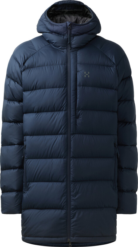 Rosson Down Parka Men Tarn Blue