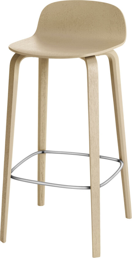 Visu 75 cm Oak - Barstoler - Mika Tolvanen - Tre farget - Tre