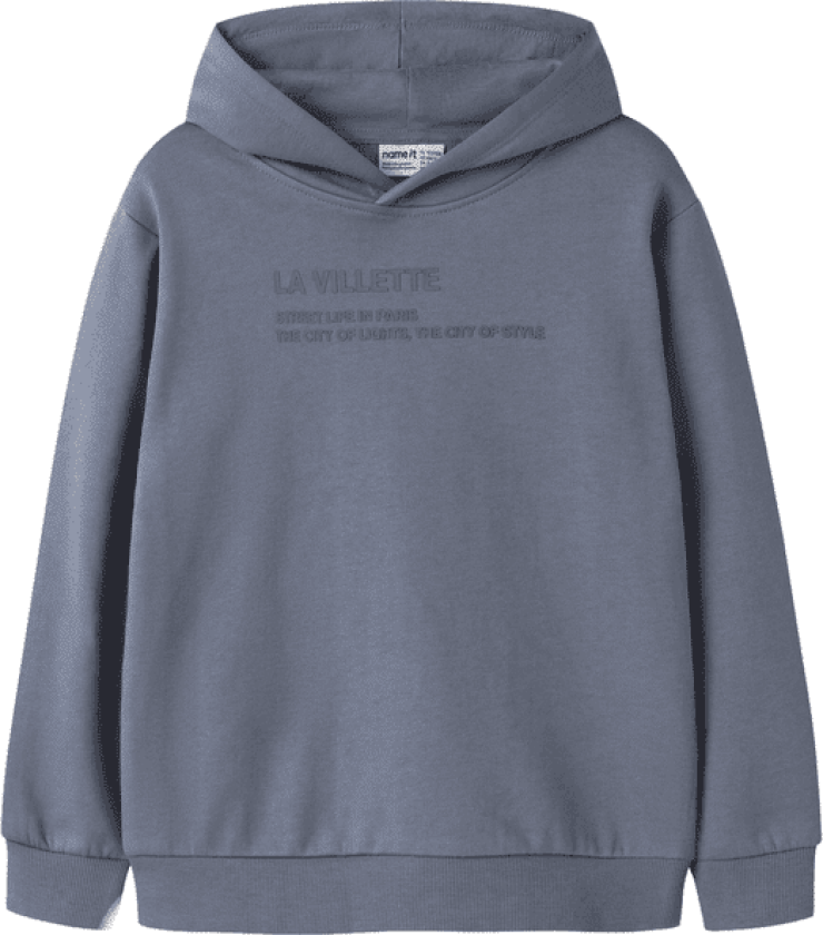 Bilde av Name It Nkmrocco hettegenser til barn, Flint Stone