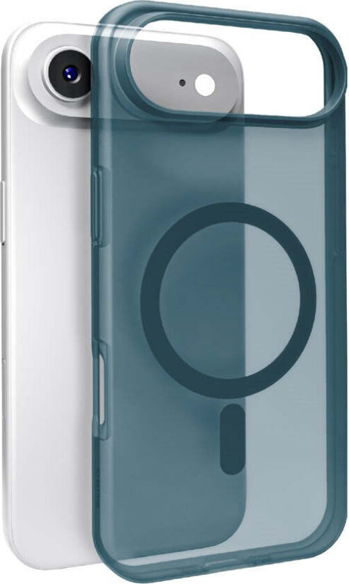iPhone Air PURO DAYLIGHT Silikon Deksel - MagSafe Kompatibel - Gjennomsiktig / Mørkegrønn
