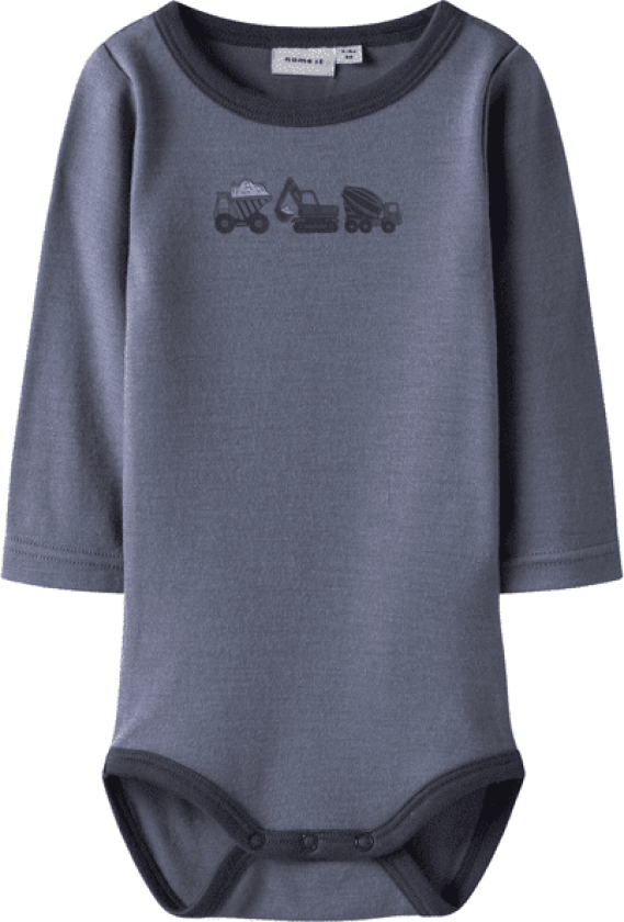 Name It Nbmwillow body i ull, Folkstone Gray