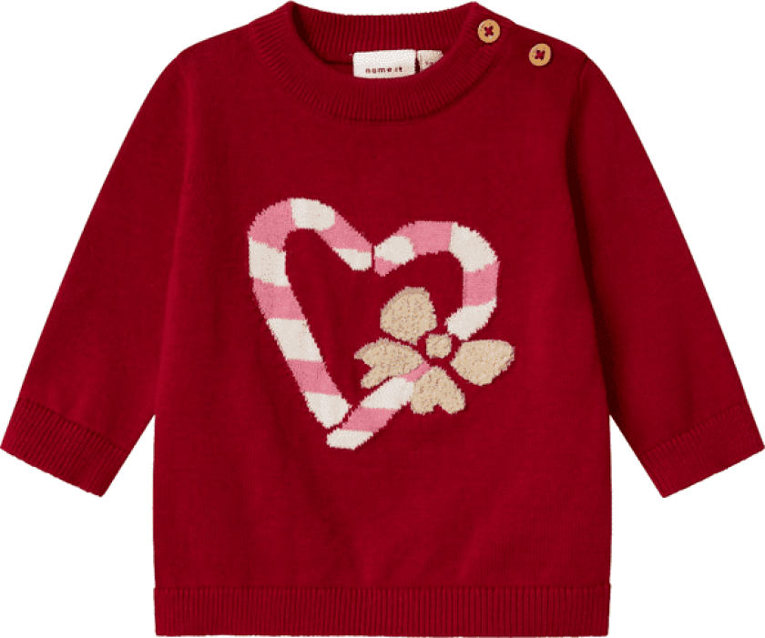 Name It Nbfreamo genser til baby, Jester Red
