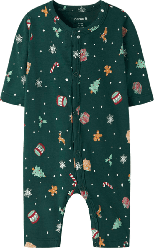 Name It Nbnvismas heldress/pyjamas, Botanical Garden