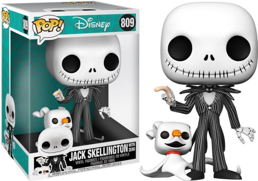 POP figure Disney Nightmare Before Christmas Jack with Zero 25cm