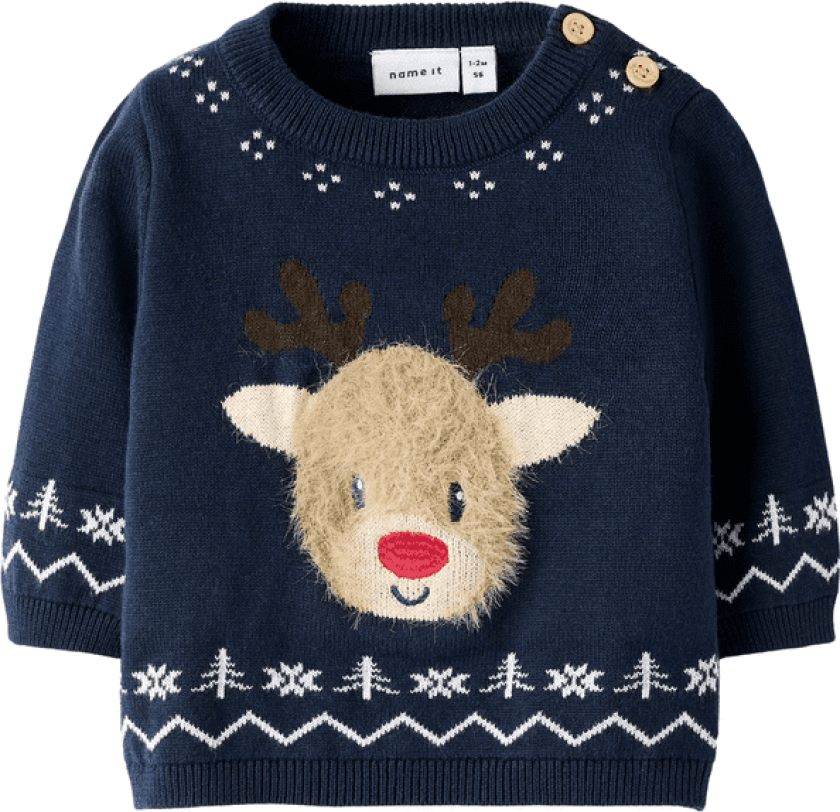 Name It Nbmreome genser til baby, Navy Blazer