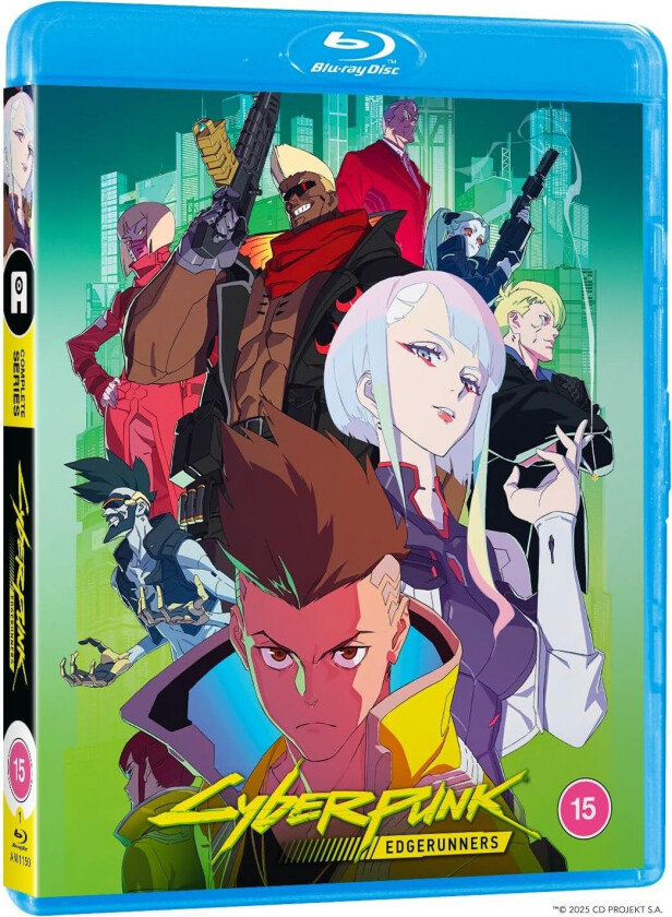 Cyberpunk: Edgerunners Sesong 1 Bluray