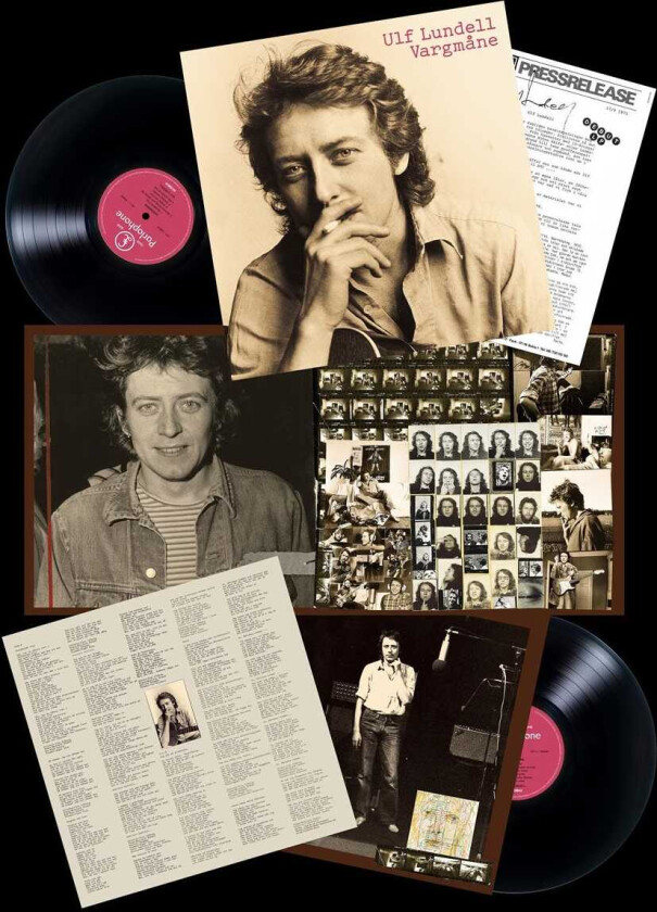 Ulf Lundell Vargmåne LP/Vinyl