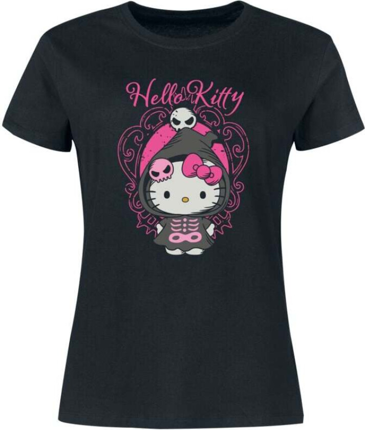 Anime T-skjorte - S til 3XL - Damer - svart