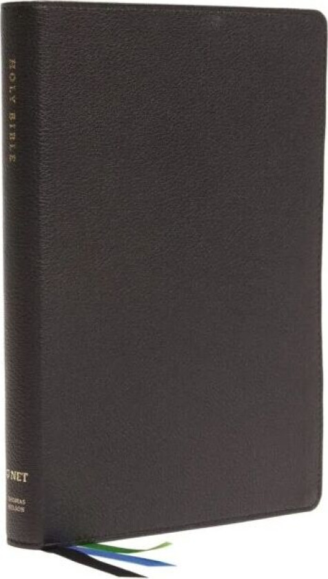 NET Bible, Thinline Large Print, Leathersoft, Black, Comfort Print av Thomas Nelson