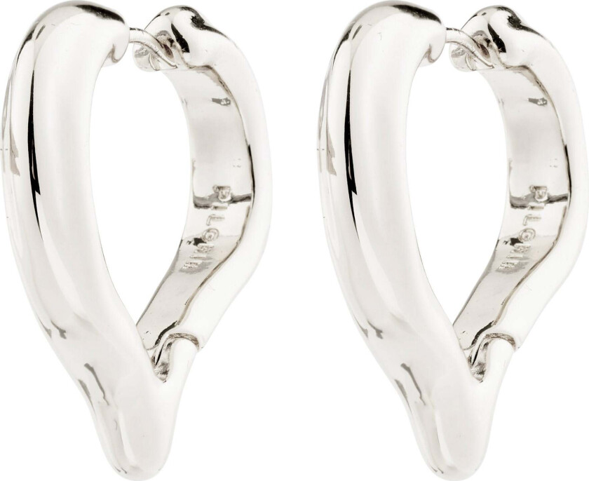 IRIS øredobber sølvbelagt