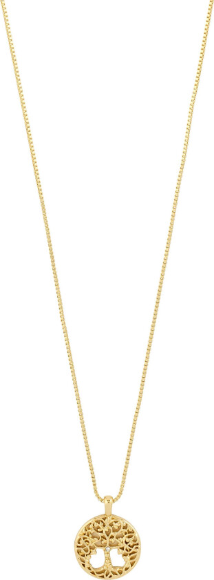 JUANNA halskjede gullbelagt