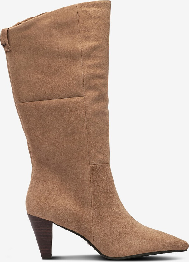 Støvler Tall Suede - Beige