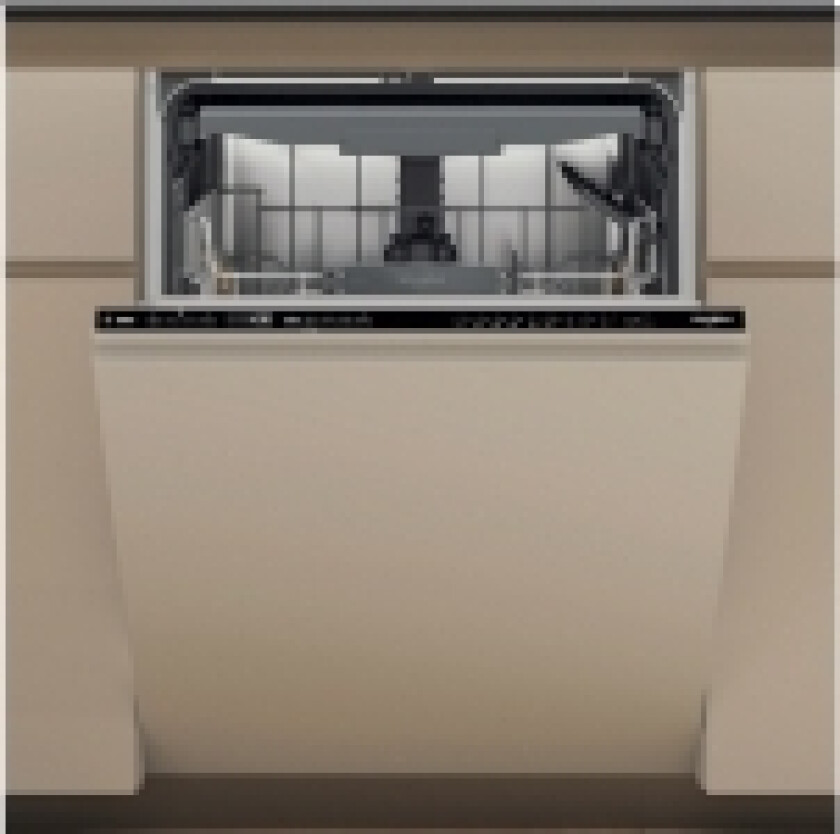 Oppvaskmaskin Whirlpool WH6IC16B4M6T0 | Innebygd | Bredde 60 cm | Antall kuverter: 16 | Antall programmer: 10 | Energieffektivitetsklasse C | Display | Svart