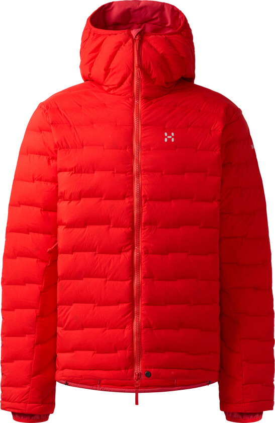 Men's Spitz Down Hood Tech Red