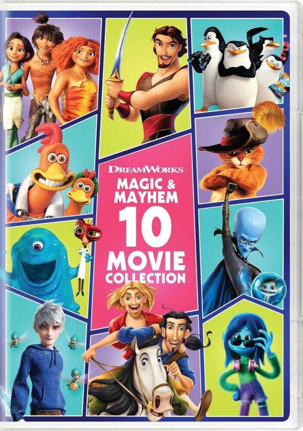 Dreamworks Magic & Mayhem 10Movie Collection DVD