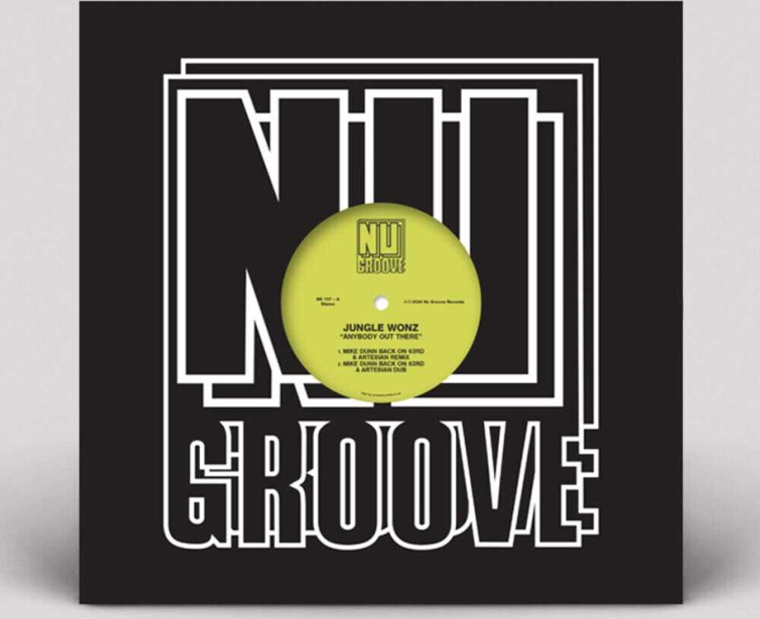 Jungle Wonz (aka Marshall Jefferson) Anybody Out There / 20 Paces From The Moon LP/Vinyl