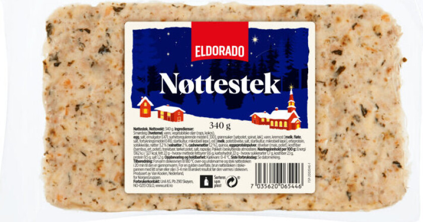 Nøttestek 340g