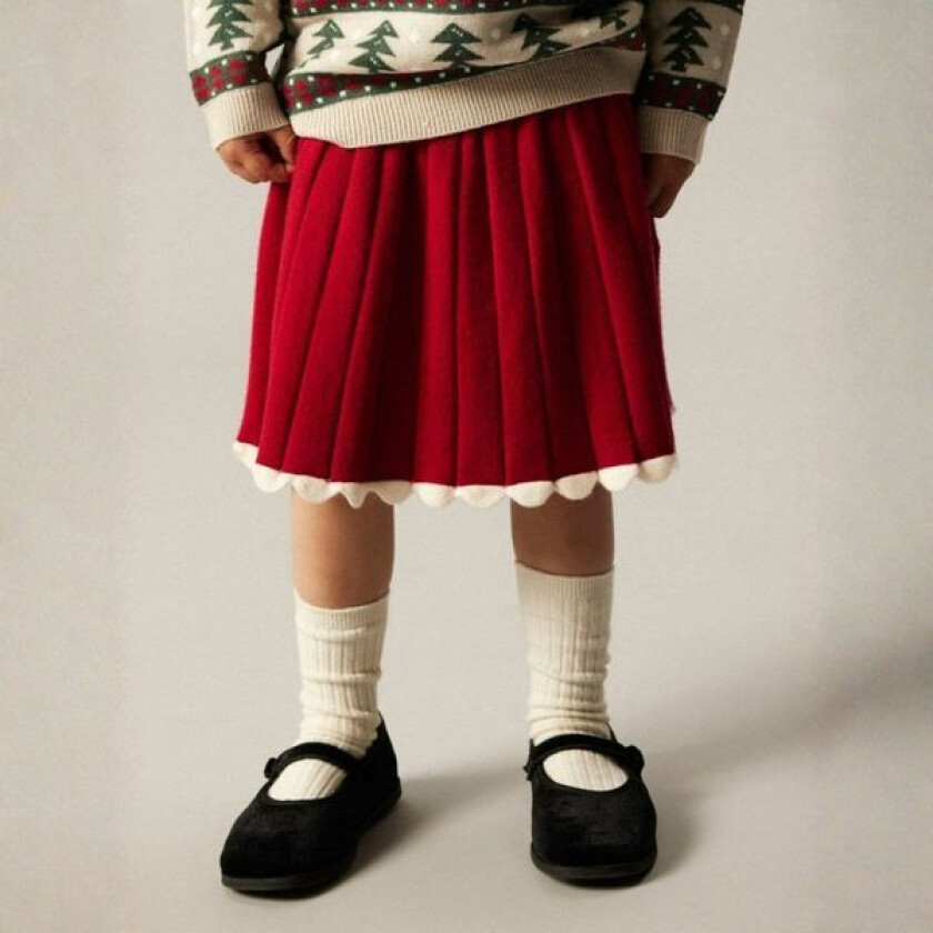 Name It - Juleskjørt Knit Ralbo Jester Red