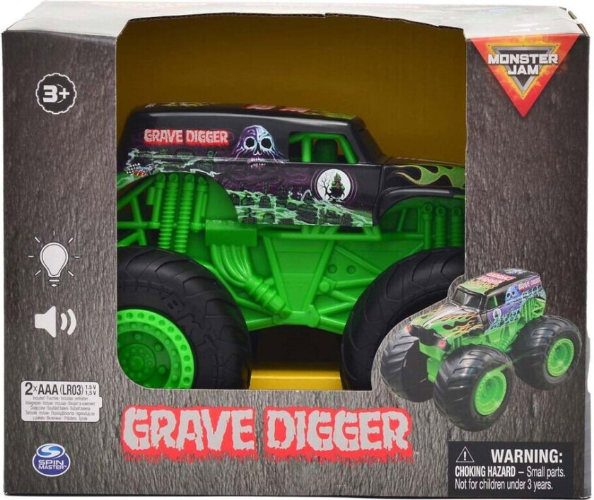 1:24 Lights&Sounds Truck - Grave Digger