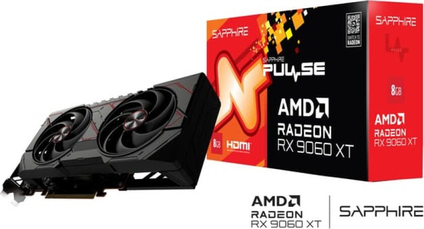 Pulse AMD Radeon RX 9060 XT GAMING OC 8GB