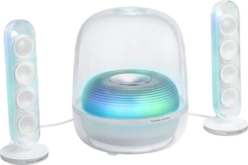 Harman Kardon SoundSticks 5 Bluetooth-høyttaler, hvit