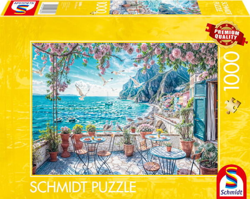 Seaside Terrace Puslespill 1000 Brikker Schmidt