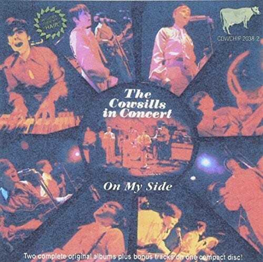 The Cowsills  In Concert / On My Side  CD
