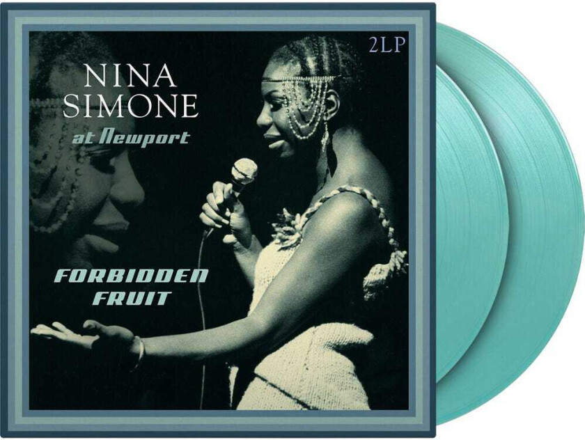 Nina Simone At Newport / Forbidden Fruit Turquoise Vinyl LP/Vinyl